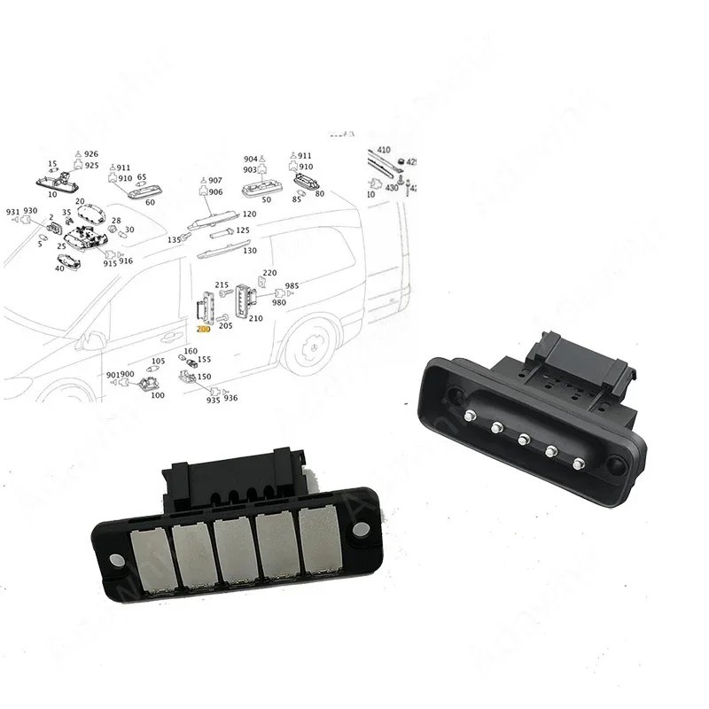 مفتاح اتصال باب جرار لمرسيدس بنز W907 W910 سبرينتر W639 W447 فيتو ، A6398200654 A6398200011