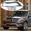 A2048852022 A2048852722 المصد الأمامي كروم كروم مزركش سبويلر الناشر لمرسيدس بنز GLK X204 W204 GLK350 GLK250 GLK300