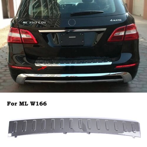 A1668852174 لمرسيدس بنز ML الفئة W166 ML300 ML350 ML400 ML320 ML550 الجذع الخلفي الذيل الباب دواسة خطوة الكروم تقليم الكروم
