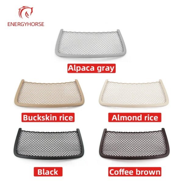 جيب تخزين خلفي لمقعد السيارة الأمامي ، غطاء شبكي ، حقيبة سلسلة خلفية ، حامل شبكة ، مرسيدس بنز مل ، جي إل ، غلز ، جل آر كلاس ، W164 ، W166 ، W251