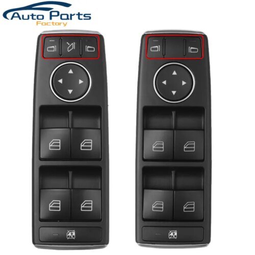 مفتاح نافذة رئيسية جديدة لسيارة Mercedes A B CLA GLA Class For Benz W246 W176 W156 W117 1669054300 1669054400 2049058202