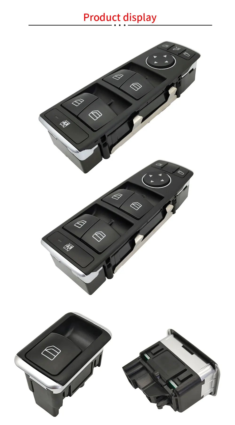 لبنز W246 W176 W156 W117 سيارة الطاقة الكهربائية الرئيسية نافذة التبديل استبدال لمرسيدس A B CLA GLA الفئة 1669054400