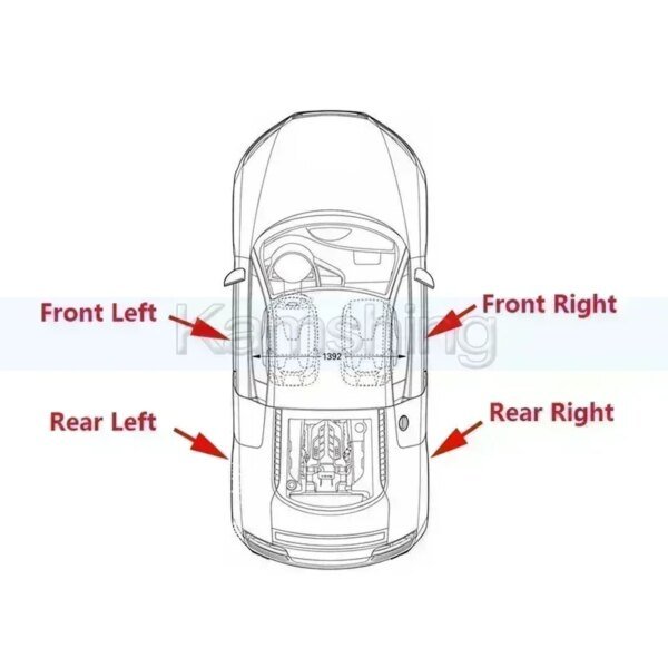 مصباح أمامي  مناسب لشيفروليه ، إكسبريس ، جي ام سي ، سافانا ، فان