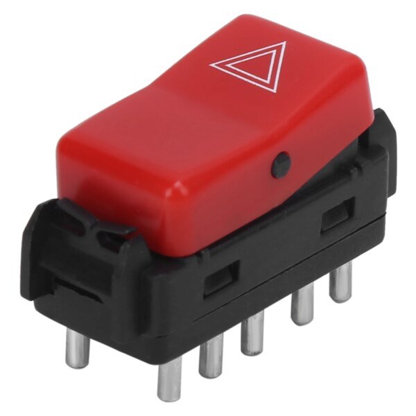 تحذير خطر الضوء مفتاح المتعري في حالات الطوارئ 1248200110   بديل أحمر لمرسيدس W124 W201 W202