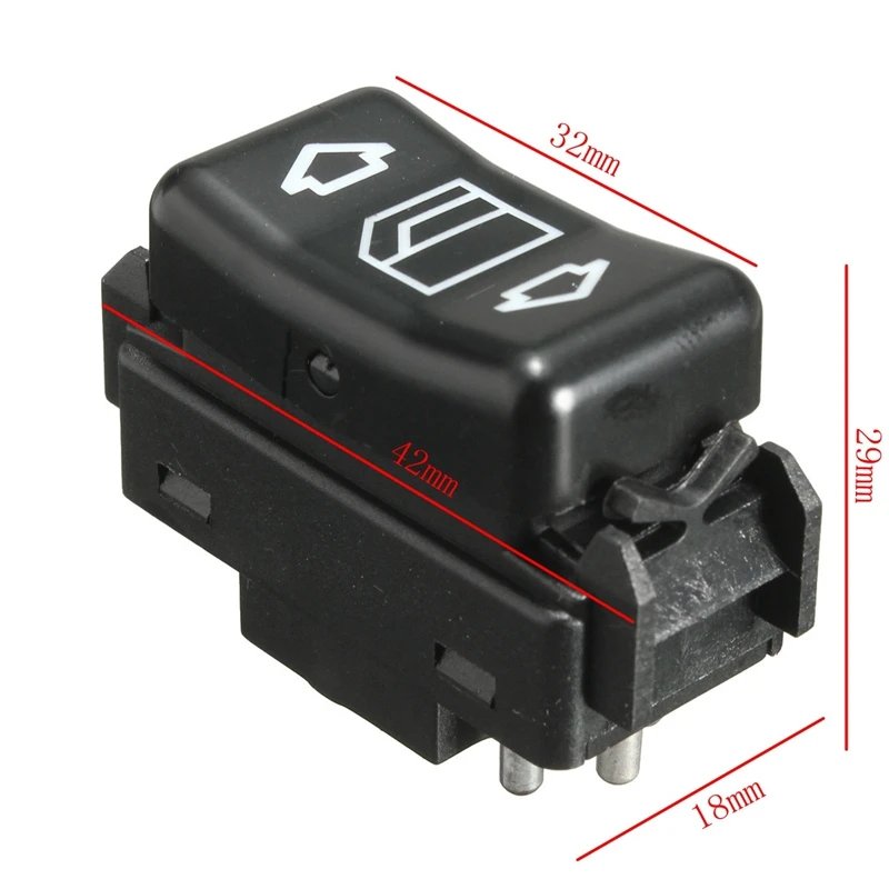 مفتاح كهربائي لنوافذ التحكم الرئيسي في اليسار أو اليمين لسيارة Mercedes For Benz E W124 W126 W201 W463 1248204610 1248204510