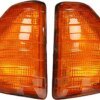مصباح إضاءة زاوية إشارة الانعطاف الأمامي لسيارة Mercedes-Benz W123 1976 1977 1978 1979 1980 1981 1982 1983 1984