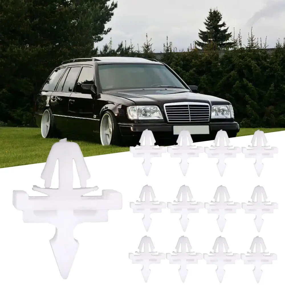 30 قطعة ل Sacco 190 W201 W124 A124 S124 سيارة الجانب الباب صب تقليم مقاطع ثابتة أ 0019884981   أ 0019885181   اكسسوارات السيارات