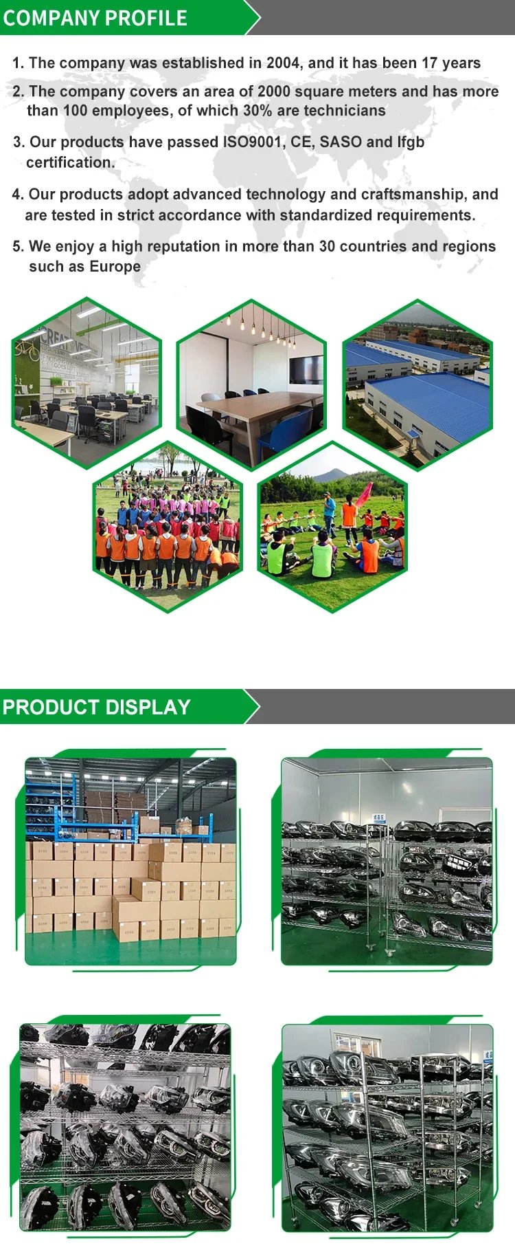 مجموعة مصابيح إشارة مصباح سيارة LED ، مصابيح أمامية أصلية ، تناسب 2014-2018 مرسيدس بنز C-Class W205 ، C180 ، C200 ، C260 مجموعة مصابيح إشارة مصباح سيارة LED ، مصابيح أمامية أصلية ، تناسب 2014-2018 مرسيدس بنز C-Class W205 ، C180 ، C200 ، C260