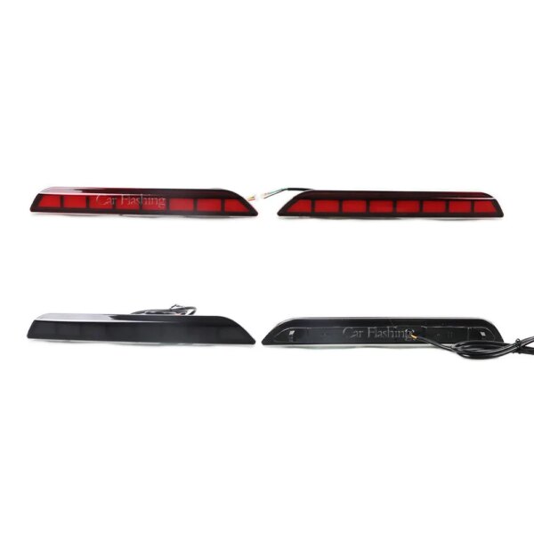 مصد إضاءة LED للسيارة Ford Explorer 2019 2020 2021 2022 مصباح الضباب الخلفي ضوء الفرامل عاكس إشارة الانعطاف الديناميكي