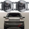 BINGWFPT ل لينكولن الملاح الملاح MK3 U326 U418 2007-2014 سيارة الجبهة مزدوجة LED أضواء الضباب مصباح DRL H11 12 فولت الضباب الخفيف