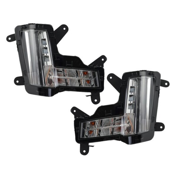 مصابيح الضباب لـ Escalade ESV-cadilloy ، مصباح أمامي DRL بدون فرامل تصادم ، إكسسوارات السيارة