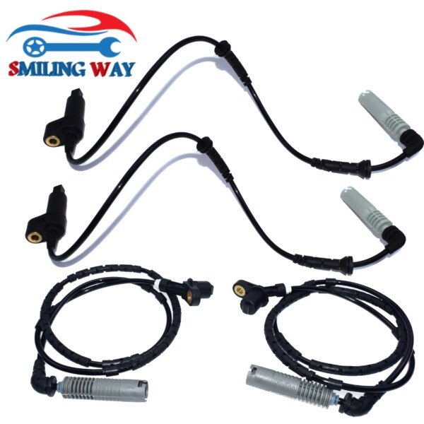 مستشعر سرعة العجلات الأمامية والخلفية اليسرى واليمنى ABS 34521164651 34521164652   ل BMW E46 M3 316 318 320 325 330 1998 1999 2000 2001 2002