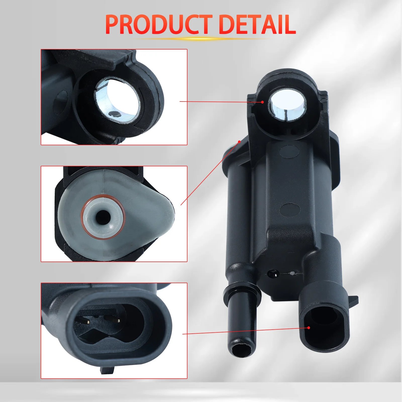 12581282 Vapor Canister Purge Valve Solenoid Replace for Chevy Silverado 1500 2500 3500 GMC Sierra Express Suburban NEW