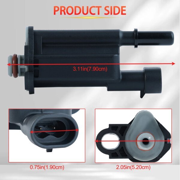 12581282   Vapor Canister Purge Valve Solenoid Replace for Chevy Silverado 1500 2500 3500 GMC Sierra Express Suburban NEW