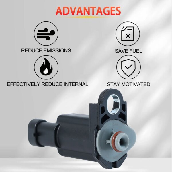 12581282   Vapor Canister Purge Valve Solenoid Replace for Chevy Silverado 1500 2500 3500 GMC Sierra Express Suburban NEW