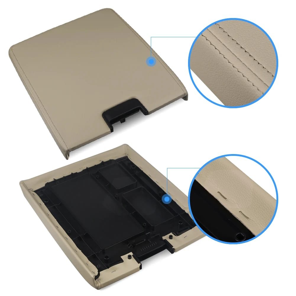 سيارة مركز وحدة التحكم صندوق وسادة واقية ، غطاء مسند الذراع ، عدم الانزلاق ، لينة الألياف ، الجلود ، السيارات الذراع الراحة Chevrolet يوكون وسييرا