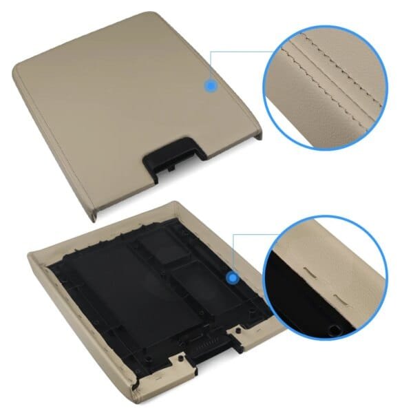 سيارة مركز وحدة التحكم صندوق وسادة واقية ، غطاء مسند الذراع ، عدم الانزلاق ، لينة الألياف ، الجلود ، السيارات الذراع الراحة Chevrolet يوكون وسييرا