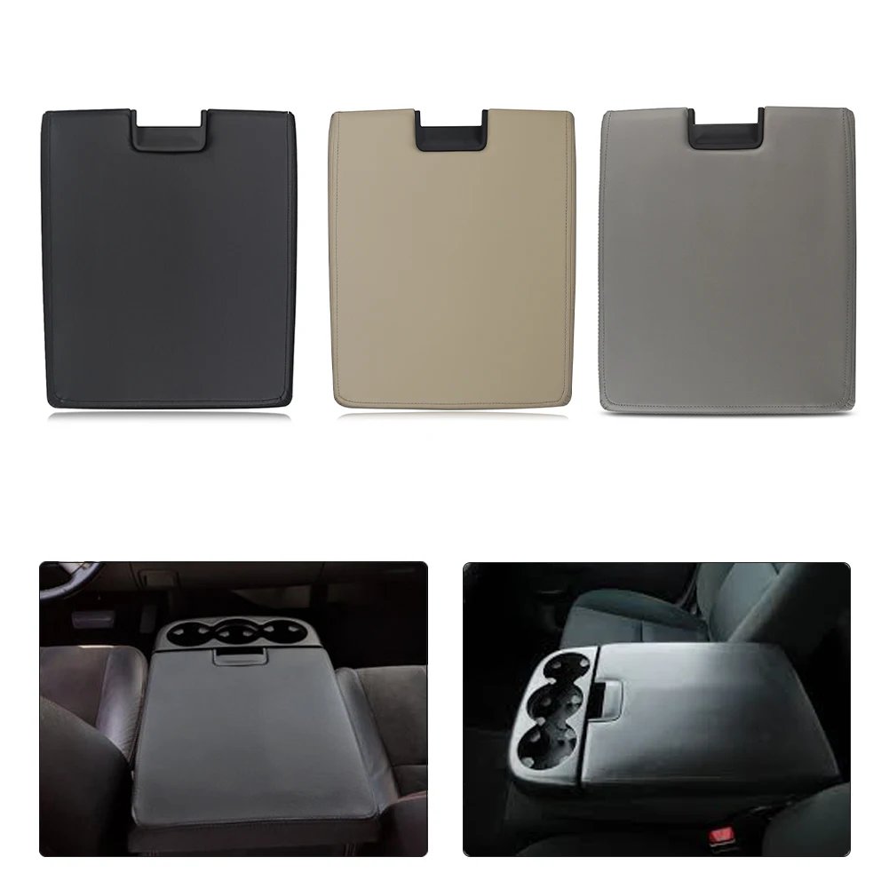 سيارة مركز وحدة التحكم صندوق وسادة واقية ، غطاء مسند الذراع ، عدم الانزلاق ، لينة الألياف ، الجلود ، السيارات الذراع الراحة Chevrolet يوكون وسييرا