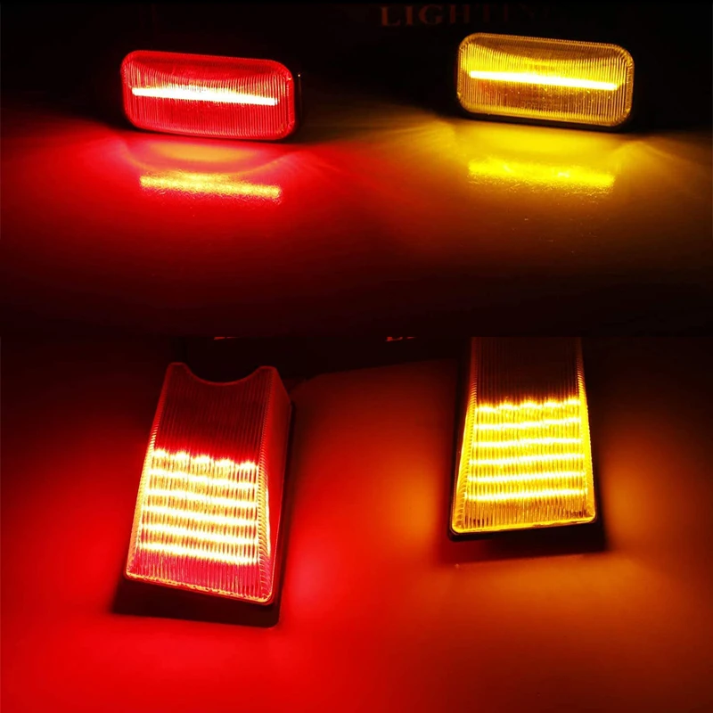 iJDM أصفر/أحمر LED سقف الكابينة ضوء والعدسات عدة ل هامر H2 2003 2004 2005 2006 2007 2008 2009 LED المدخن عدسة أضواء علوية iJDM أصفر/أحمر LED سقف الكابينة ضوء والعدسات عدة ل هامر H2 2003 2004 2005 2006 2007 2008 2009 LED المدخن عدسة أضواء علوية
