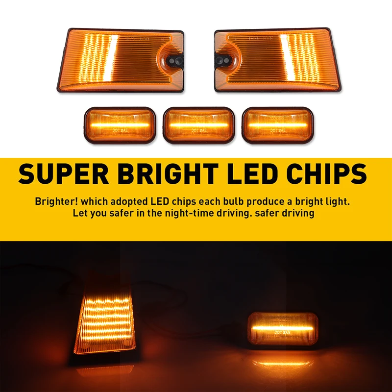 iJDM أصفر/أحمر LED سقف الكابينة ضوء والعدسات عدة ل هامر H2 2003 2004 2005 2006 2007 2008 2009 LED المدخن عدسة أضواء علوية iJDM أصفر/أحمر LED سقف الكابينة ضوء والعدسات عدة ل هامر H2 2003 2004 2005 2006 2007 2008 2009 LED المدخن عدسة أضواء علوية