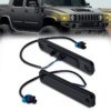 LED بدوره إشارة الجبهة المصد الخلفي ، الجانب ماركر أضواء ل هامر H2 2003-2009 ، باب السيارة DRL النهار تشغيل مصابيح ، Canbus ، 2 قطعة