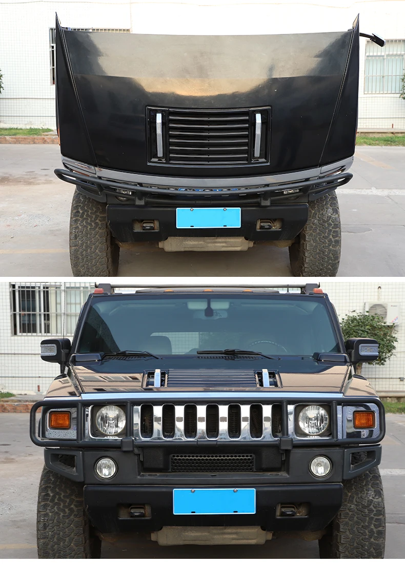 ل هامر H2 2003 2004 2005 2006 2007 2008 2009 ABS كروم هود سطح السفينة تنفيس لوحة أغطية المقبض حواف السيارات تعديل الملحقات ل هامر H2 2003 2004 2005 2006 2007 2008 2009 ABS كروم هود سطح السفينة تنفيس لوحة أغطية المقبض حواف السيارات تعديل الملحقات