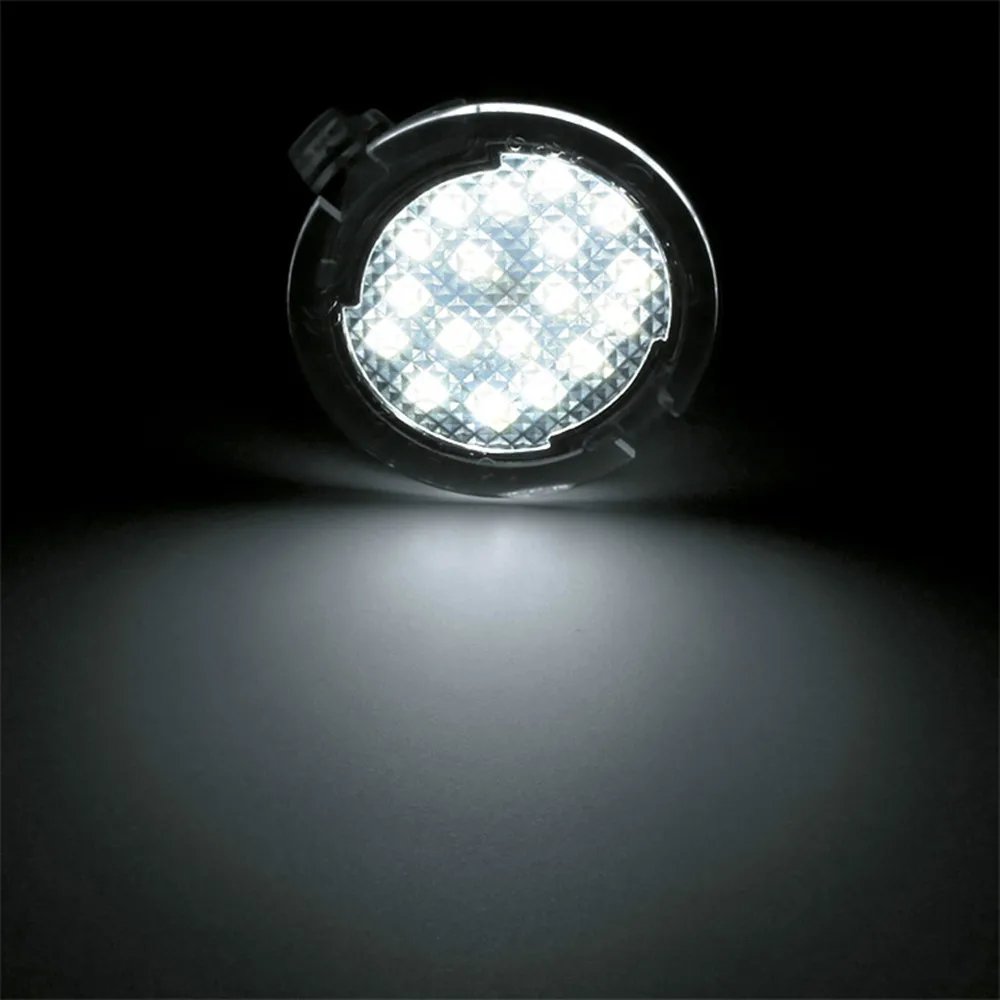 LED الجانب تحت مرآة البركة أضواء لفورد F-150 إكسبيديشن إكسبلورر حافة فليكس الانصهار الثور X لينكولن MKS MKX MKT MKZ الزئبق