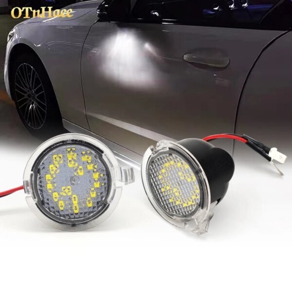 مرآة جانبية البركة الخفيفة ، LED مصباح لفورد F150 اكسبلورر حافة إكسبيديشن فليكس فيوجن توروس X مونديو MK5 ، 6000K الأبيض ، 2 قطعة