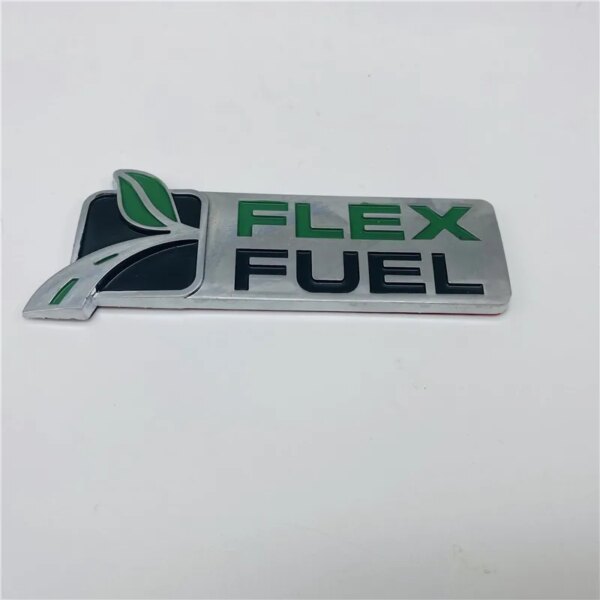 لوحة واقية من أجل الهروب F150 E150 E250 F250 اكسبلورر فليكس الوقود كروم الأخضر شعار شعار الباب الخلفي