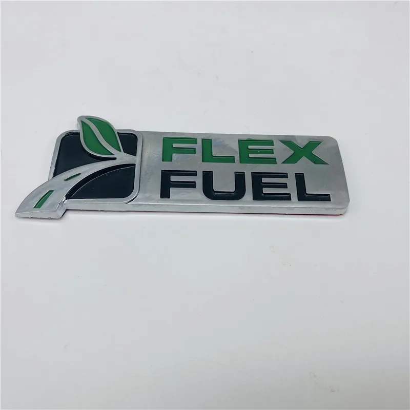 لوحة واقية من أجل الهروب F150 E150 E250 F250 اكسبلورر فليكس الوقود كروم الأخضر شعار شعار الباب الخلفي