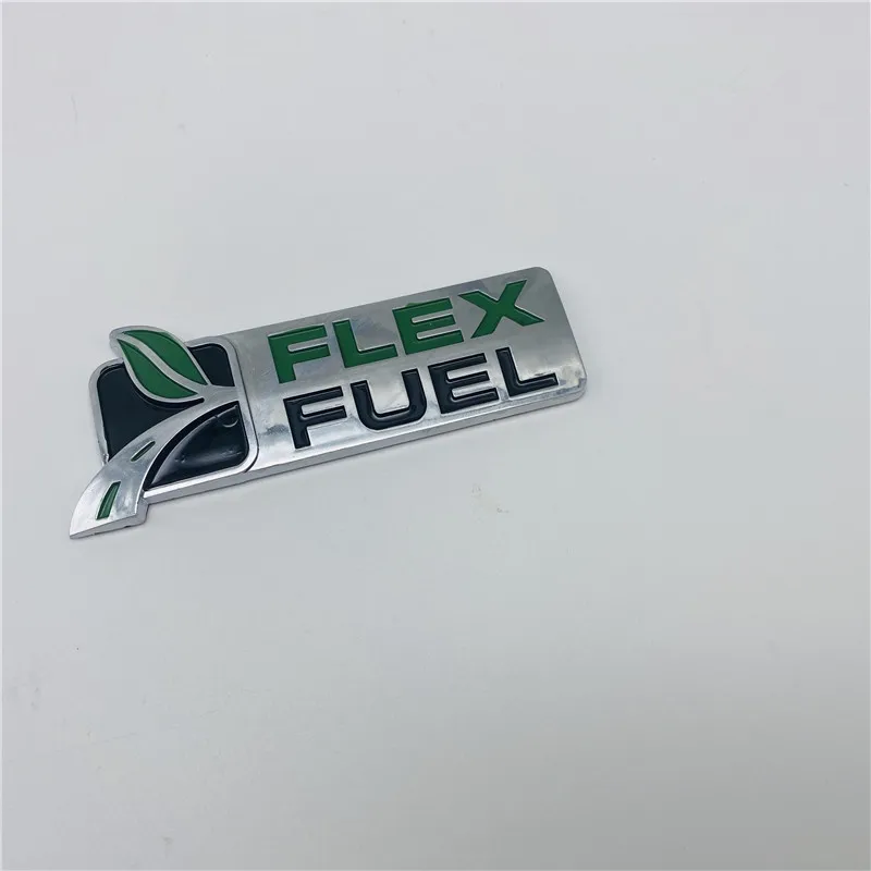 لوحة واقية من أجل الهروب F150 E150 E250 F250 اكسبلورر فليكس الوقود كروم الأخضر شعار شعار الباب الخلفي