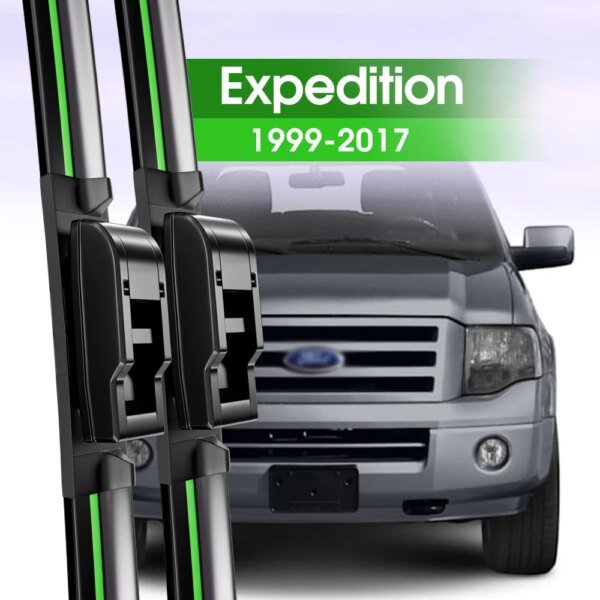 2 قطعة الجبهة ممسحة زجاج أمامي شفرات لفورد إكسبيديشن 1999-2017 2000 2006 2007 2008 2012 2016 الزجاج الأمامي نافذة الملحقات