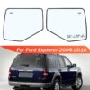 مرآة جانبية خلفية خارجية للسيارة Ford Explorer ، عدسة زجاجية مع مدفئة ، 2006 ، 2007 ، 2008 ، 2009 ، 2010 ، 6L2Z-17K707-E ، 6L2Z-17K707-C