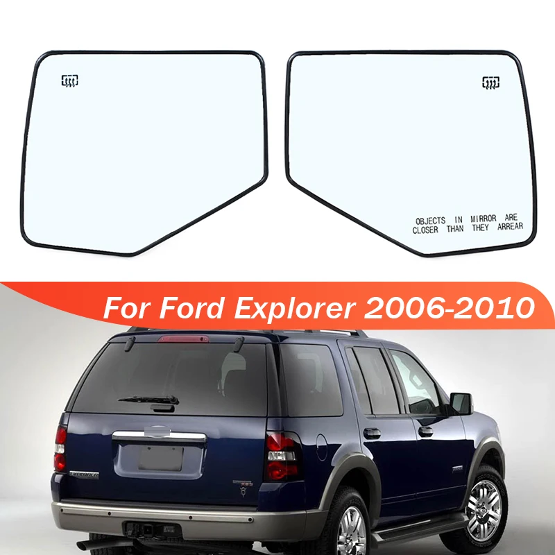 مرآة جانبية خلفية خارجية للسيارة Ford Explorer ، عدسة زجاجية مع مدفئة ، 2006 ، 2007 ، 2008 ، 2009 ، 2010 ، 6L2Z-17K707-E ، 6L2Z-17K707-C مرآة جانبية خلفية خارجية للسيارة Ford Explorer ، عدسة زجاجية مع مدفئة ، 2006 ، 2007 ، 2008 ، 2009 ، 2010 ، 6L2Z-17K707-E ، 6L2Z-17K707-C