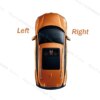 مرآة جانبية خلفية خارجية للسيارة Ford Explorer ، عدسة زجاجية مع مدفئة ، 2006 ، 2007 ، 2008 ، 2009 ، 2010 ، 6L2Z-17K707-E ، 6L2Z-17K707-C