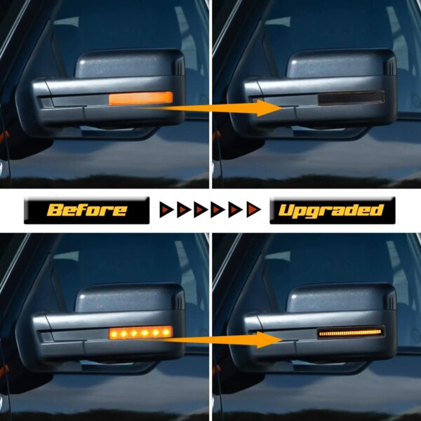 مصباح إشارة على المراية 2009 - 2014 فورد F150 و 2010-2014 سيارة رابتور