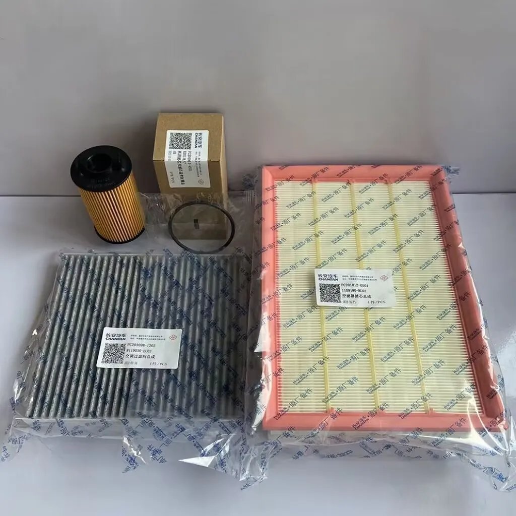 مجموعة فلاتر وقود وديزل ، فلتر هواء وزيت ، كابينة ، صياد تشانكان كايكين F70 T محرك ديزل ، 4 فلاتر مجموعة فلاتر وقود وديزل ، فلتر هواء وزيت ، كابينة ، صياد تشانكان كايكين F70 T محرك ديزل ، 4 فلاتر