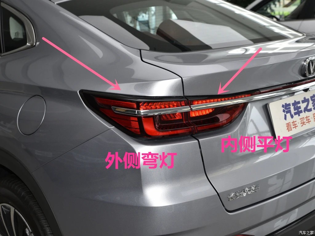 الوفير لي الذيل ضوء ل ChangAn CS85 ، Taillamp 2019 ~ 2023y ، مصباح الضباب ، اكسسوارات السيارات ، 1 قطعة