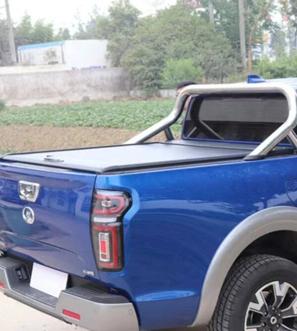 غطاء Tonneau قابل للسحب غطاء مصراع الأسطوانة لـ GWM Cannon Great Wall 5 7 poer power pao cannon wingle fengjun