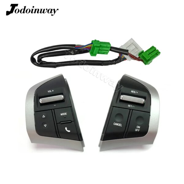 مفتاح عجلة القيادة للتحكم في الوظائف لـ Isuzu Dmax ، زر الصوت ، مفتاح لـ D-Max ، X ، chevolet Dmax ،