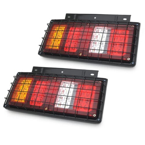 المصابيح الخلفية LED لشاحنة إيسوزو Elf  ، NPR ، NKR ، NHR ، 1984-Up ، 2x ، 32LED