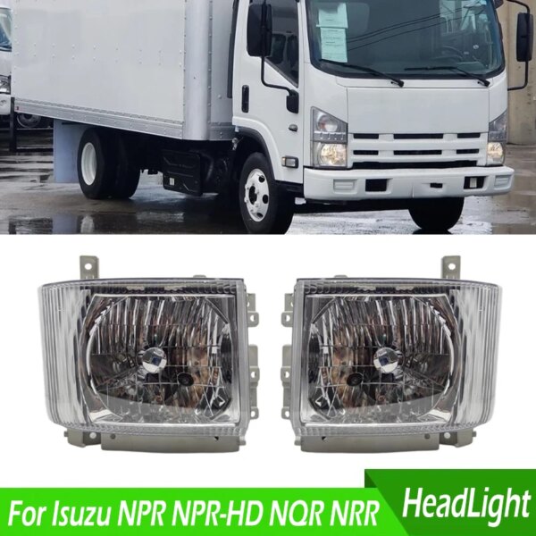 مصباح أمامي لإيسوزو ، مصباح ضباب لسيارة NPR NQR NRR- ، شاحنة GMC W4500 W4000-