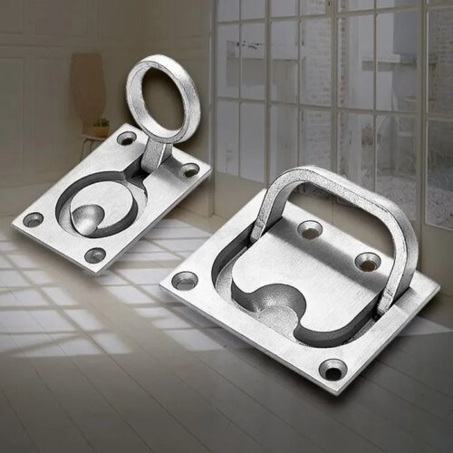 136339-17b221.jpg سطح القارب البحري ، سحب دافق رفع ، مقابض الباب ، حلقة سحب متينة ، الفولاذ المقاوم للصدأ ، 1 مقبض