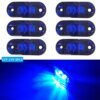 136926-6c69fe.jpg 6 قطعة 12 فولت 24 فولت البحرية قارب Transom LED ستيرن ضوء مصابيح LED مستديرة الذيل مصباح مقاوم للماء تحت الماء عداء الجانب ماركر أضواء الأزرق