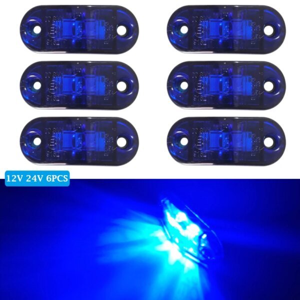136926-6c69fe.jpg 6 قطعة 12 فولت 24 فولت البحرية قارب Transom LED ستيرن ضوء مصابيح LED مستديرة الذيل مصباح مقاوم للماء تحت الماء عداء الجانب ماركر أضواء الأزرق