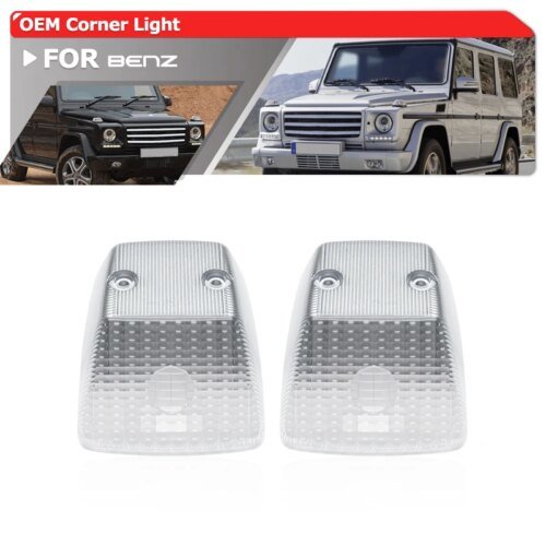 179421-ff6038.jpg لبنز W463 G-Class G500 G550 G55 G63 G65 AMG W460 W461 1990-2018 OE-المواصفات الجبهة الجناح بدوره أضواء الإشارة غطاء الإسكان