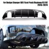 204055-64f6fe.jpg غطاء صدام خلفي سفلي لـ 2015-2024 شاحن دودج SRT/Scat Pack/Daytona/GT/RT كربوني أسود لامع