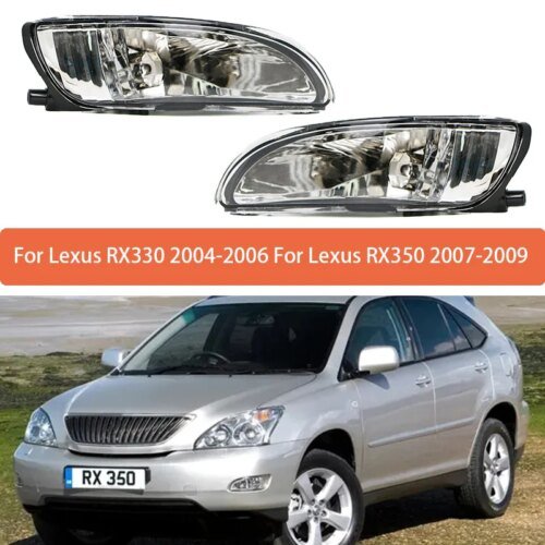 مصابيح إضاءة ضباب أمامية للسيارة ، مصباح تشغيل نهاري لـ Lexus RX330- RX350