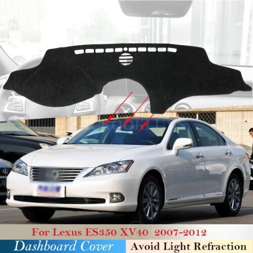 غطاء لوحة عدادات السيارة واقي لسيارة لكزس ES ، esv40 ، XV40 ،