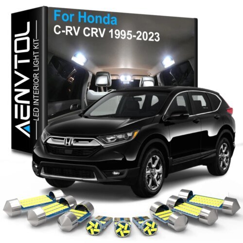 سيارة الداخلية مصباح ليد لهوندا CRV RD1 2 3 4 MK1 MK2 MK3 MK4 2005 2007 2008 2010 2011 2012 2014 2015 2016 اكسسوارات Canbus